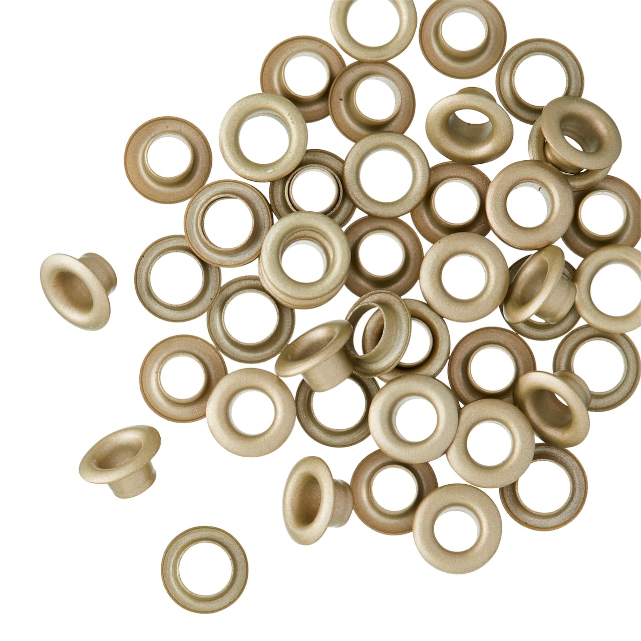 12 Packs: 25 ct. (600 total) 3/16" Antique Brass Eyelets by Loops & Threads™